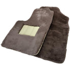 Sheepskin Floor Mats For Bentley Continental GTC (2018-2023) ER56 Design - AutoWin