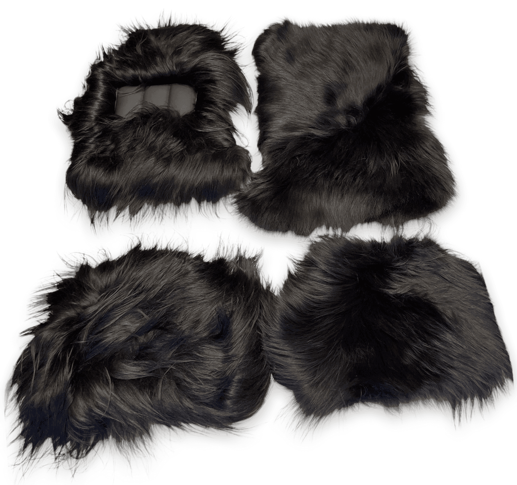 Sheepskin Floor Mats For Rolls Royce Spectre (2023-2024) ER56 Design Brand - AutoWin