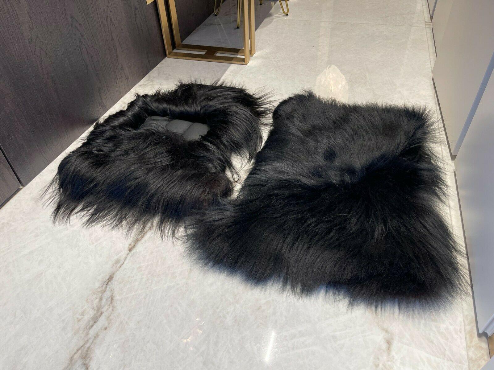 Sheepskin Floor Mats For Rolls Royce Spectre (2023-2024) ER56 Design Brand - AutoWin