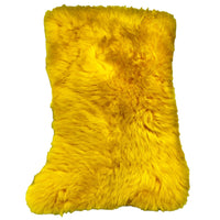 Yellow Sheepskin Floor Mats for Rolls Royce Phantom VIII (2017-2024) ER56 Design Brand - AutoWin