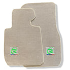Beige Floor Mats For BMW 4 Series F32 Tailored Set Perfect Fit Green - AutoWin