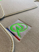 Beige Floor Mats For BMW 4 Series F36 Gran Coupe Tailored Set Perfect Fit - AutoWin