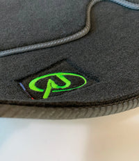 Black Floor Mats For BMW 3 Series G20 Tailored Set Perfect Fit - AutoWin