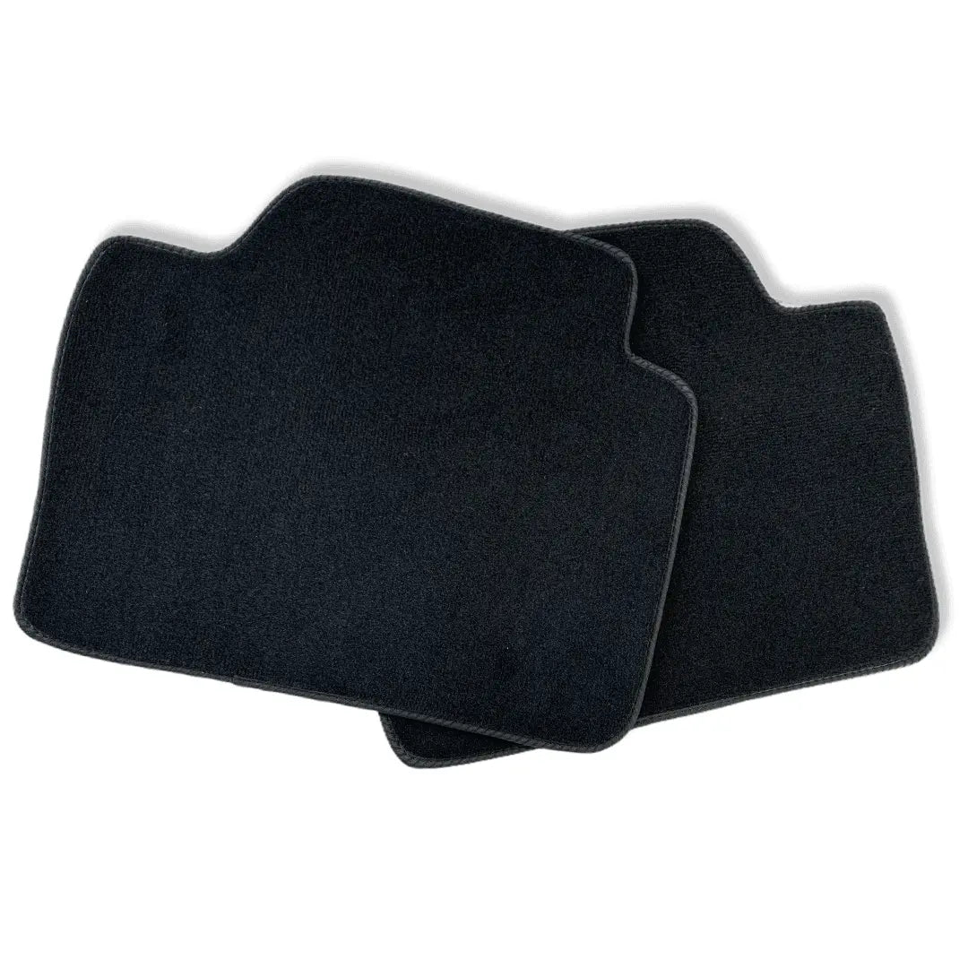 Black Floor Mats For BMW X4 Series F26 LCI With Color Stripes Tailored Set Perfect Fit - AutoWin
