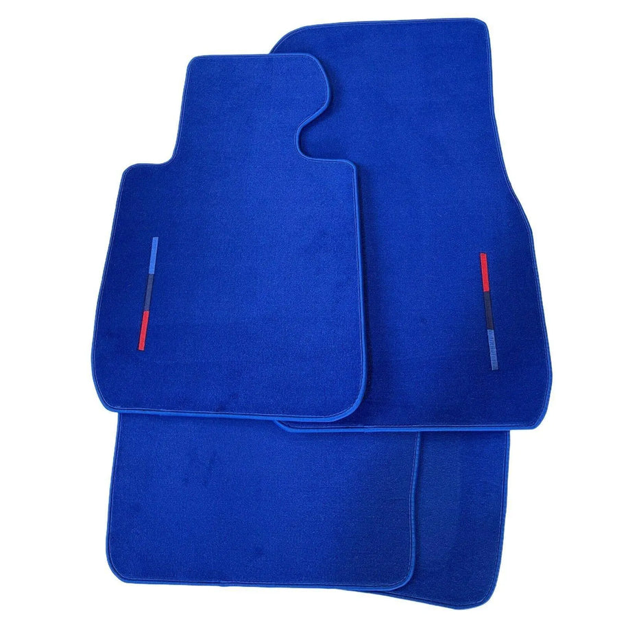Blue Floor Mats For BMW 3 Series G20 With M Package - AutoWin