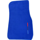 Blue Floor Mats For BMW 7 Series F02 With M Package - AutoWin