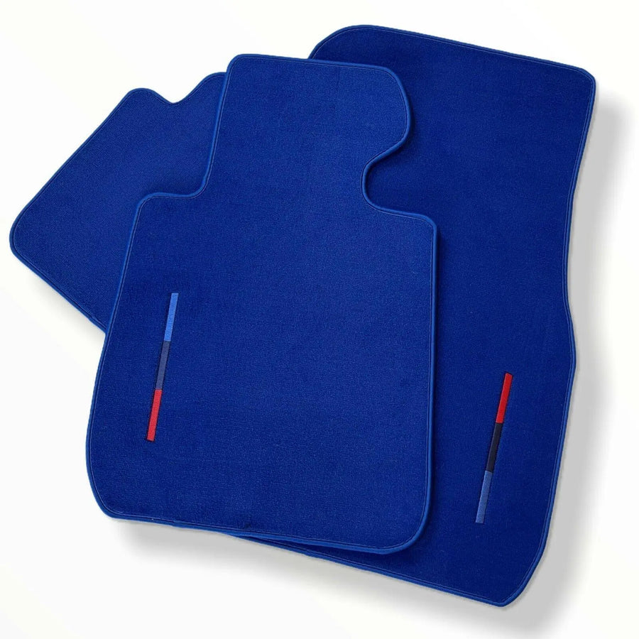 Blue Floor Mats For BMW X3 Series G01 With M Package - AutoWin