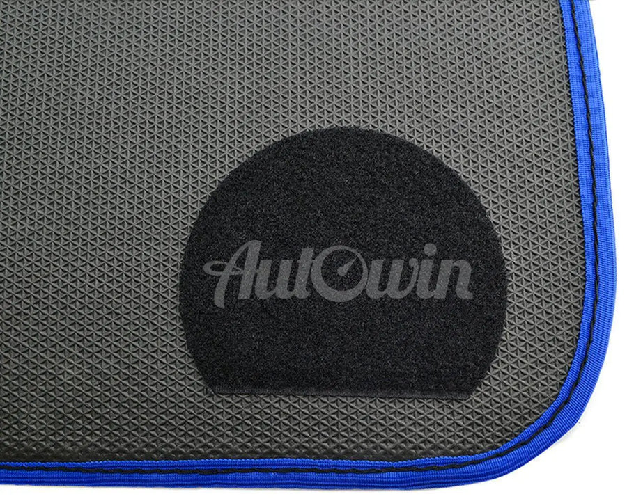 Blue Floor Mats For BMW X3 Series G01 With M Package - AutoWin