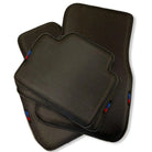 Floor Mats For BMW X5 Series E70 Lci Autowin Brand Carbon Fiber Leather - AutoWin