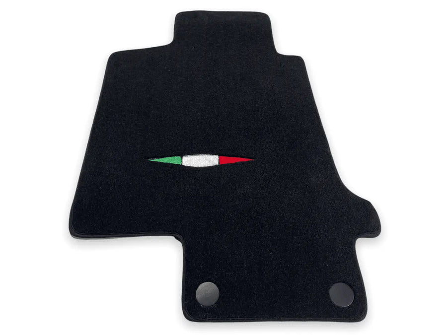 Floor Mats For Maserati GranCabrio I (2010-2019) Black IT Edition - AutoWin
