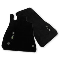 Floor Mats For Mercedes-Benz Amg Gtr Green Logo Autowin Brand - AutoWin