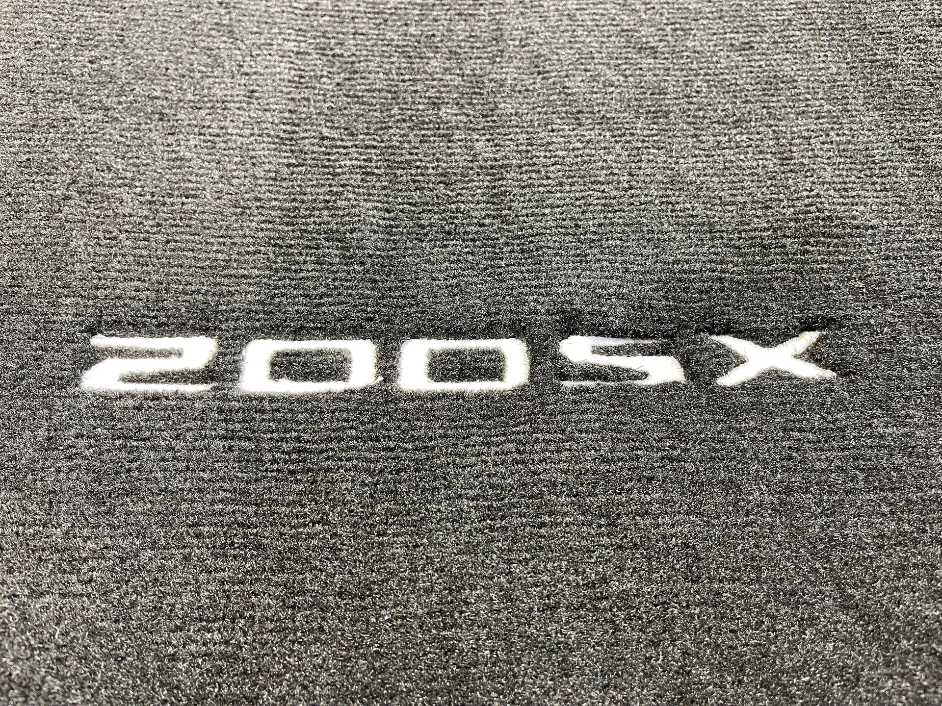 Floor Mats For Nissan 200 SX (1995-2000) Tailored Black Carpets - AutoWin