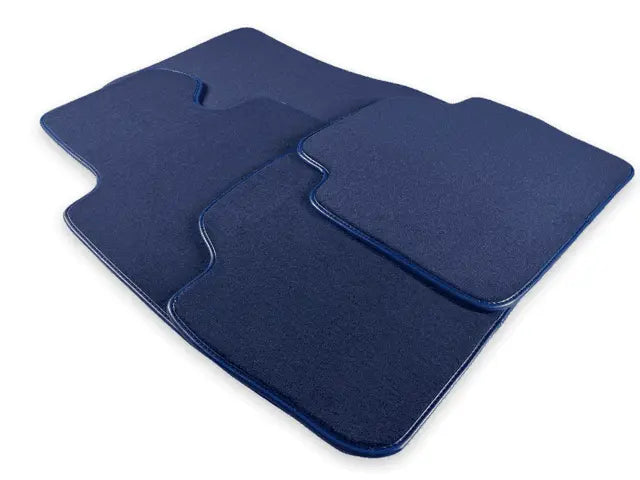 Floor Mats For Rolls Royce Ghost Series II (2021-2024) Dark Blue - AutoWin