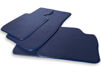 Floor Mats For Rolls Royce Shadow 1965-1977 Dark Blue - AutoWin