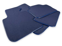 Floor Mats For Rolls Royce Shadow 1965-1977 Dark Blue - AutoWin