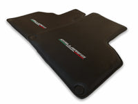 Floor Mats for Lamborghini Gallardo Carbon Fiber Leather - AutoWin