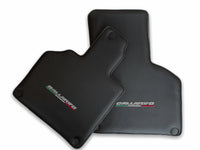 Floor Mats for Lamborghini Gallardo Carbon Fiber Leather - AutoWin