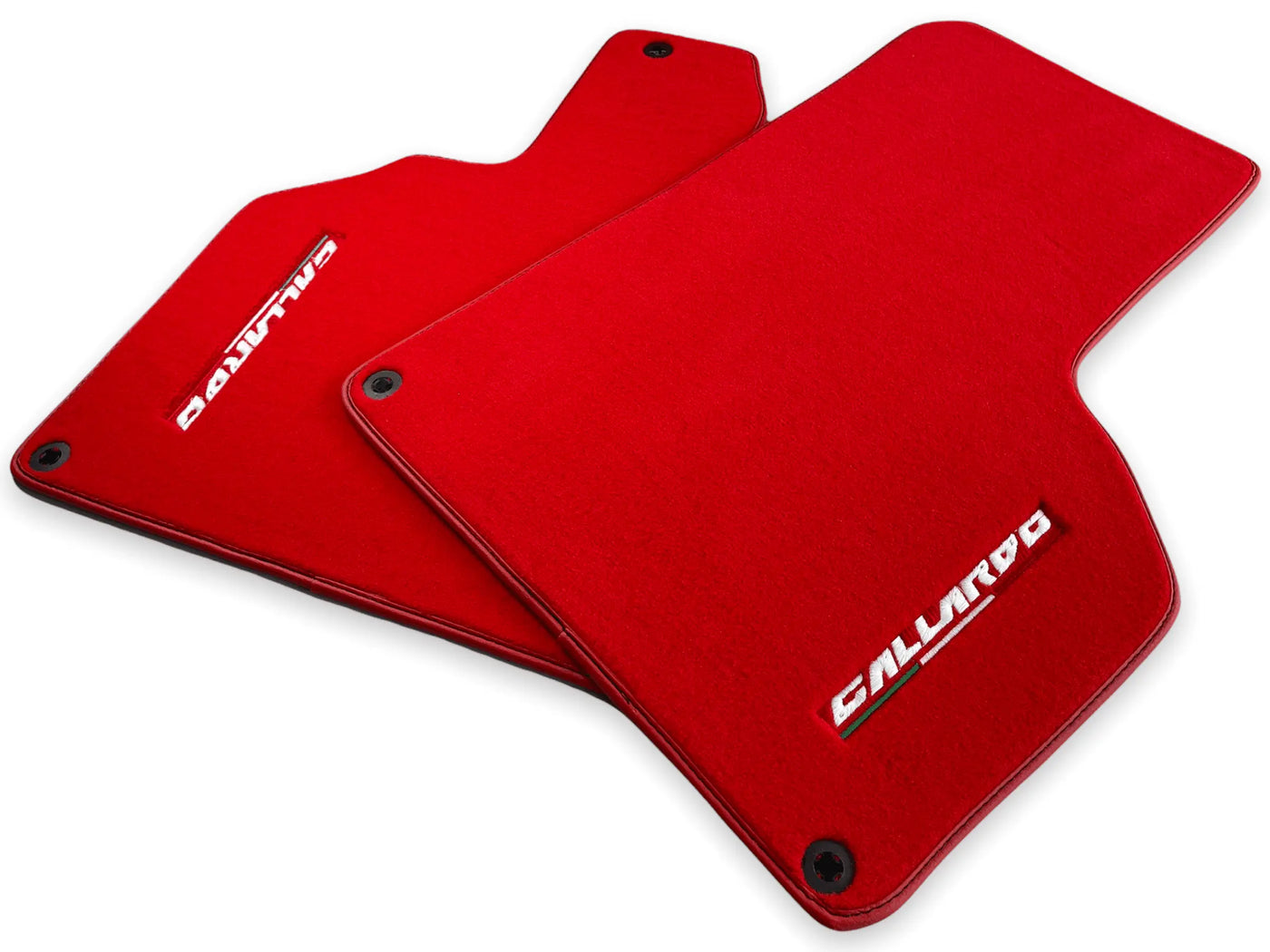 Floor Mats for Lamborghini Gallardo Red Color - AutoWin
