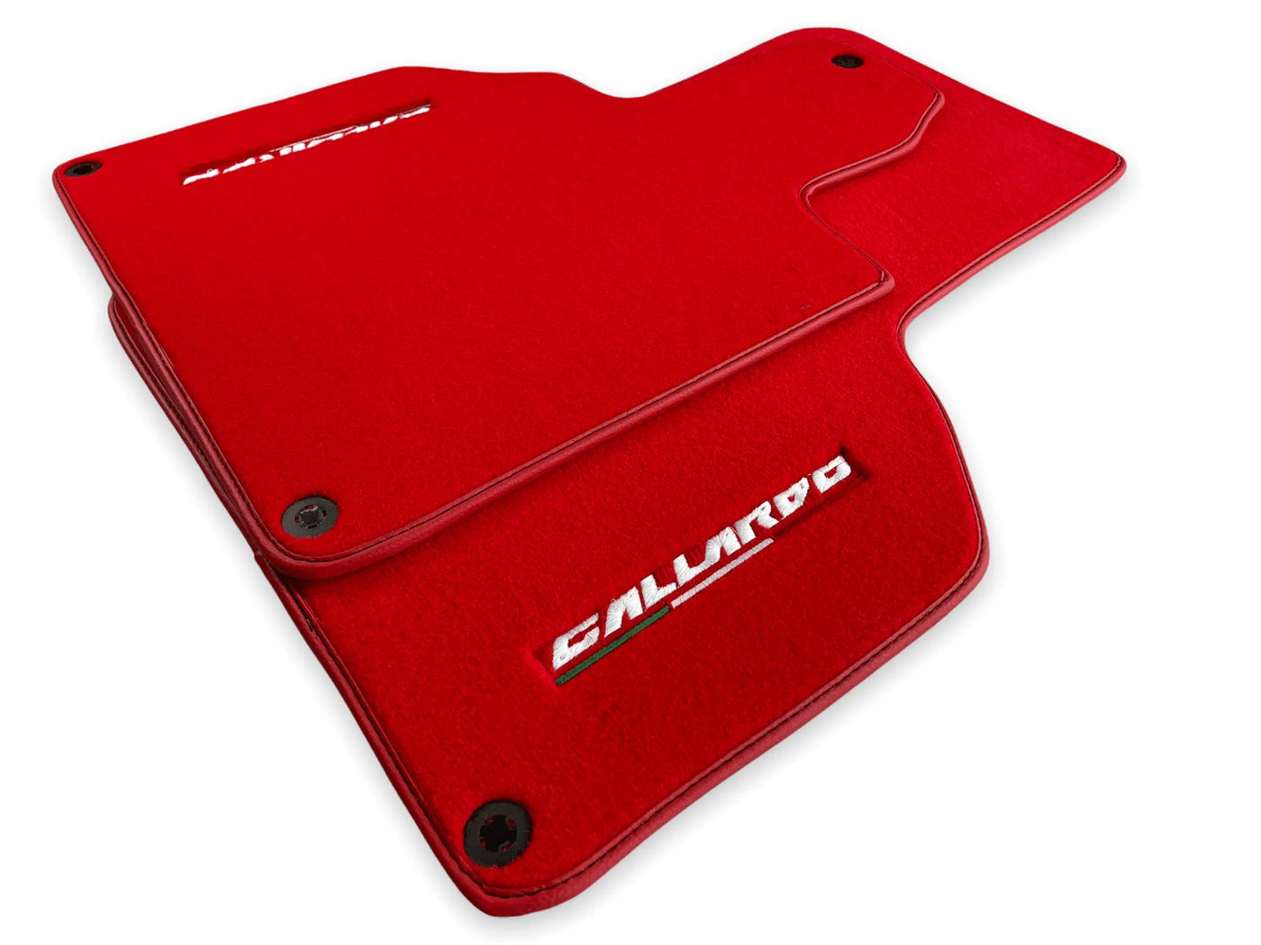 Floor Mats for Lamborghini Gallardo Red Color - AutoWin