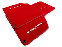Floor Mats for Lamborghini Gallardo Red Color - AutoWin