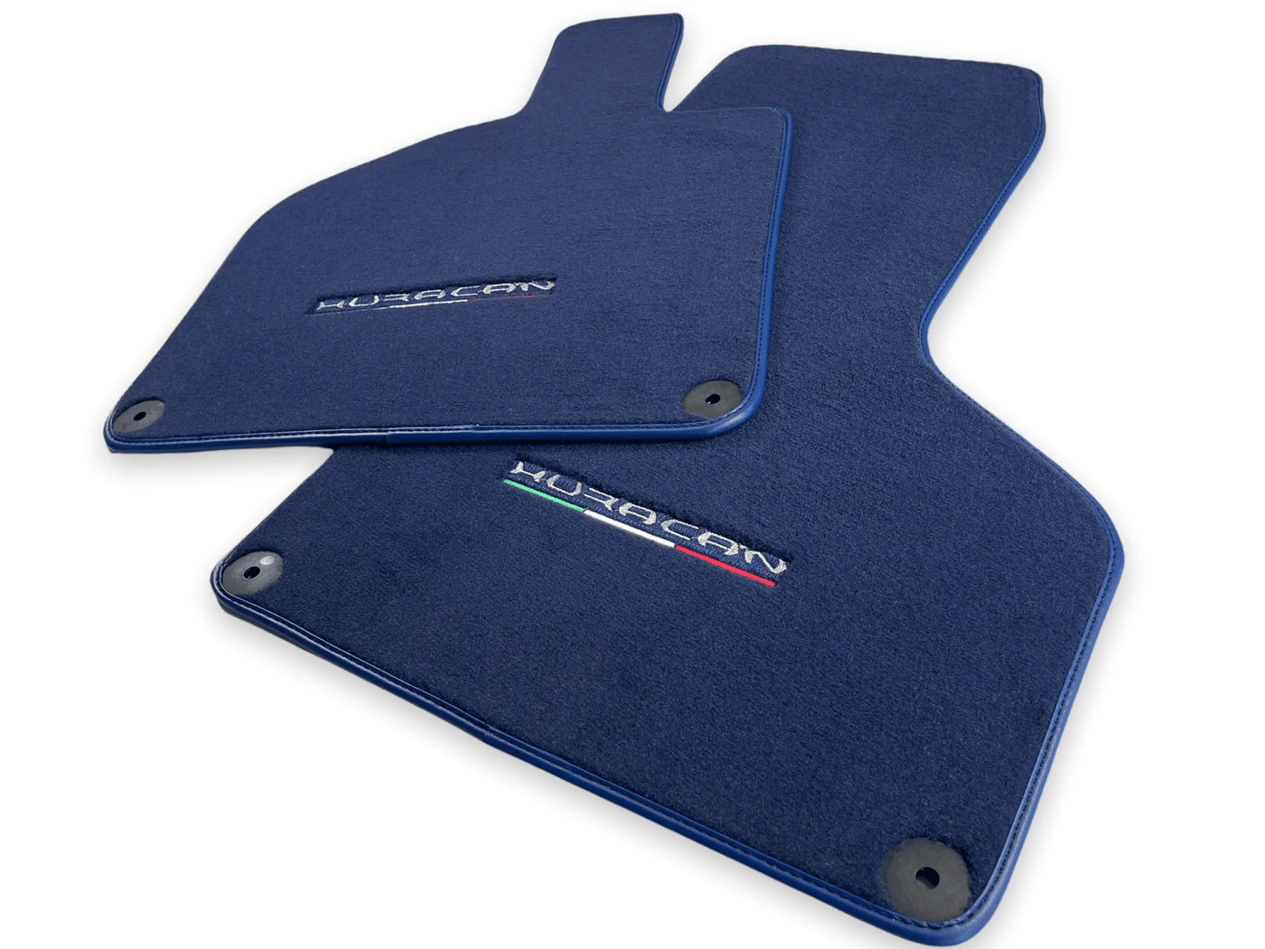 Floor Mats for Lamborghini Huracan Dark Blue Color - AutoWin