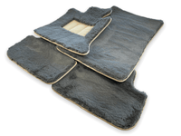 Sheepskin Floor Mats For Rolls Royce Shadow 1965-1977 Er56 Design Brand - AutoWin