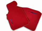 Red Floor Mats For BMW 1 Series E82 With M Package - AutoWin