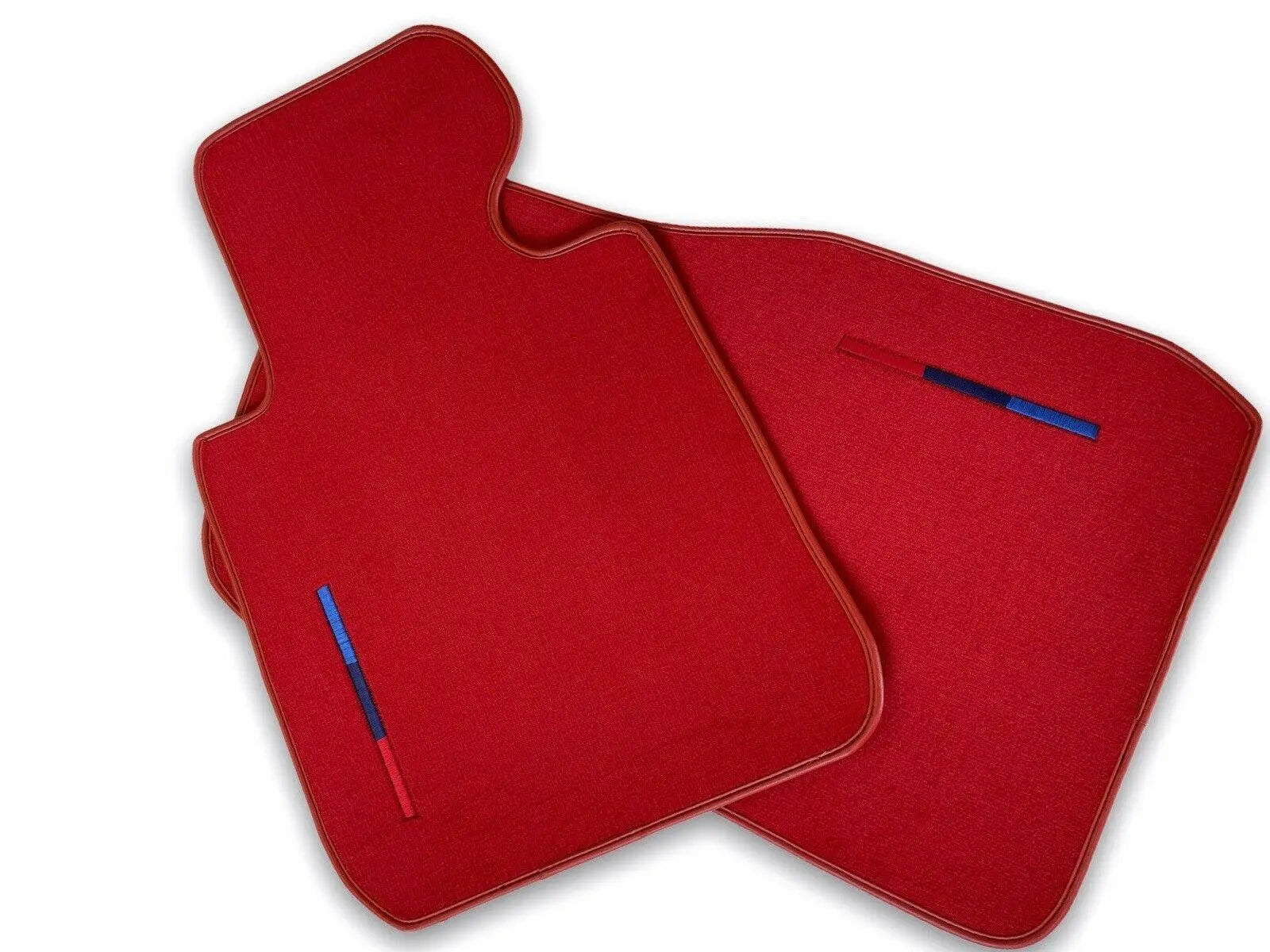 Red Floor Mats For BMW 1 Series E82 With M Package - AutoWin