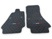 Alcantara Leather Floor Mats For Bugatti Chiron Limited Edition - AutoWin
