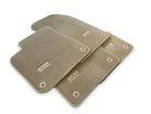 Beige Floor Mats for Audi A1 3-door Hatchback 2010-2018 - AutoWin
