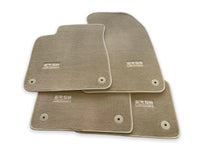 Beige Floor Mats for Audi A1 - 5-door Citycarver (2019-2024) | ER56 Design - AutoWin