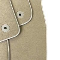 Beige Floor Mats For Bentley Mulsanne (2010-2020) - AutoWin