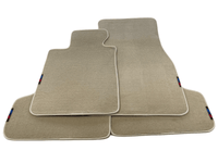 Beige Floor Mats For BMW X2 Series F39 With M Package - AutoWin