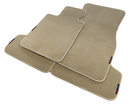 Beige Floor Mats For BMW X5 Series F15 With M Package - AutoWin