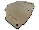 Beige Floor Mats For Ferrari 488 Pista Spider 2019-2021 - AutoWin