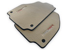 Beige Floor Mats For Ferrari 488 Pista Spider 2019-2021 - AutoWin