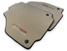 Beige Floor Mats For Ferrari 488 Pista Spider 2019-2021 - AutoWin