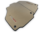 Beige Floor Mats For Ferrari 488 Pista Spider 2019-2021 - AutoWin