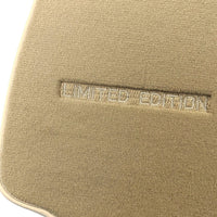 Beige Floor Mats For Mercedes Benz CLS-Class X218 Shooting Brake Facelift (2014-2018) | Limited Edition - AutoWin