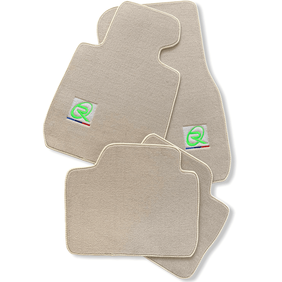 Beige Mats For BMW 3 Series E36 4-door Sedan Tailored Set Perfect Fit - AutoWin