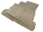 Beige Mats For BMW 5 Series F11 5-doors Wagon With M Package - AutoWin