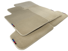 Beige Mats For BMW 5 Series F11 5-doors Wagon With M Package - AutoWin
