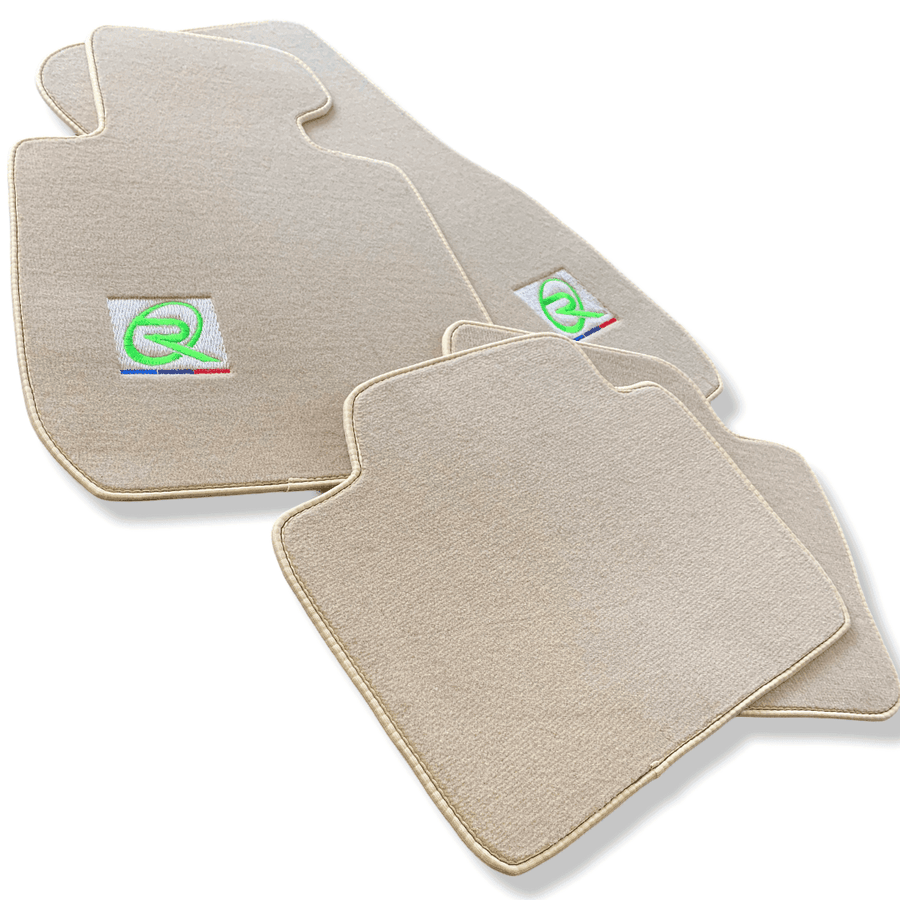Beige Mats For BMW M5 E34 Tailored Set Perfect Fit - AutoWin