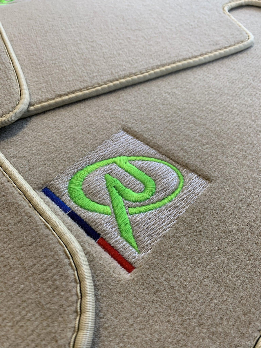 Beige Mats For BMW M5 E34 Tailored Set Perfect Fit - AutoWin