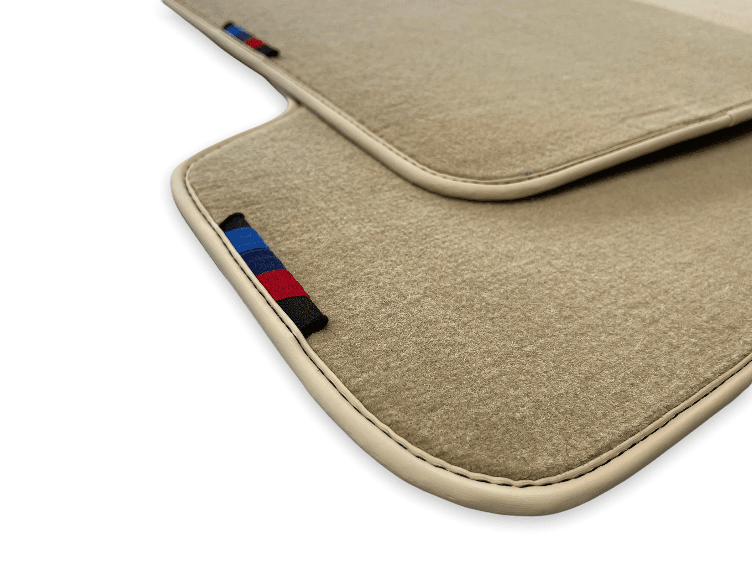Beige Mats For BMW M8 F91 Convertible With M Package - AutoWin