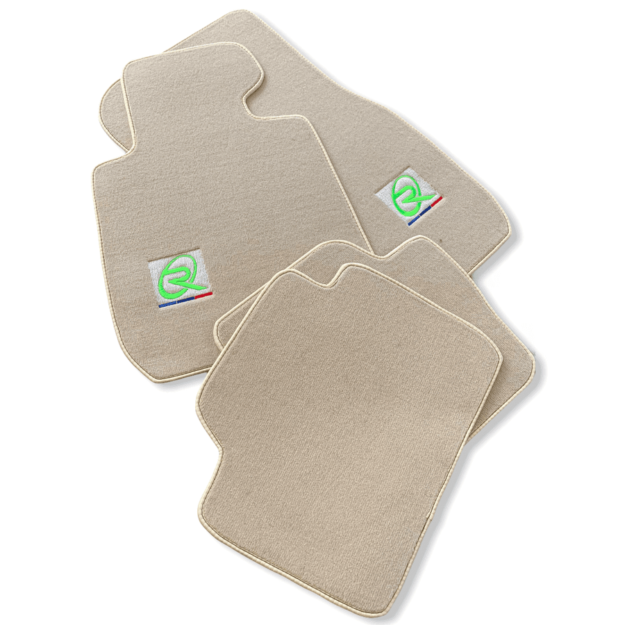 Beige Mats For BMW X5M E70 SUV Tailored Set Perfect Fit - AutoWin