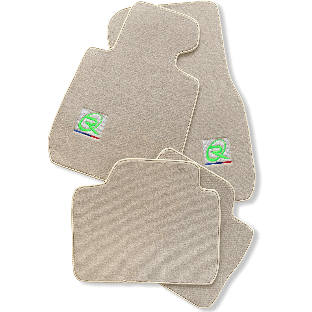Beige Mats For BMW X5M F85 SUV Tailored Set Perfect Fit - AutoWin
