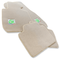 Beige Mats For BMW X5M F85 SUV Tailored Set Perfect Fit - AutoWin