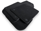 Black Alcantara Floor Mats For Ferrari 612 Scaglietti 2005-2011 ER56 Design - AutoWin