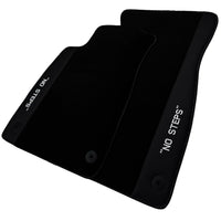 Black Floor Mats for A7 - C8 (2018-2023) | No Steps - AutoWin